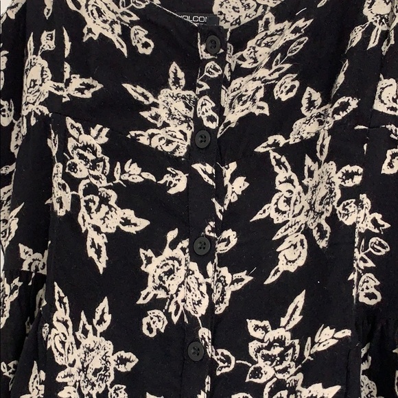 Black Volcom Dress - Picture 2 of 3